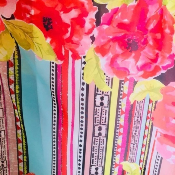 Christophe Sauvat Intermix Dress Floral Apache S - Picture 10 of 10